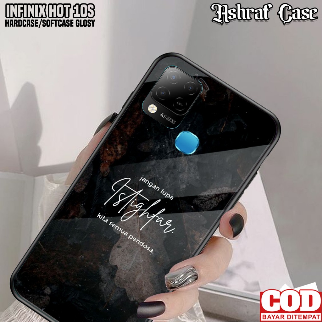 Case Hp Infinix Hot 10S - Casing Infinix Hot 10S ( QUOTES ) Silikon Hp Infinix Hot 10S - Kesing Hp I