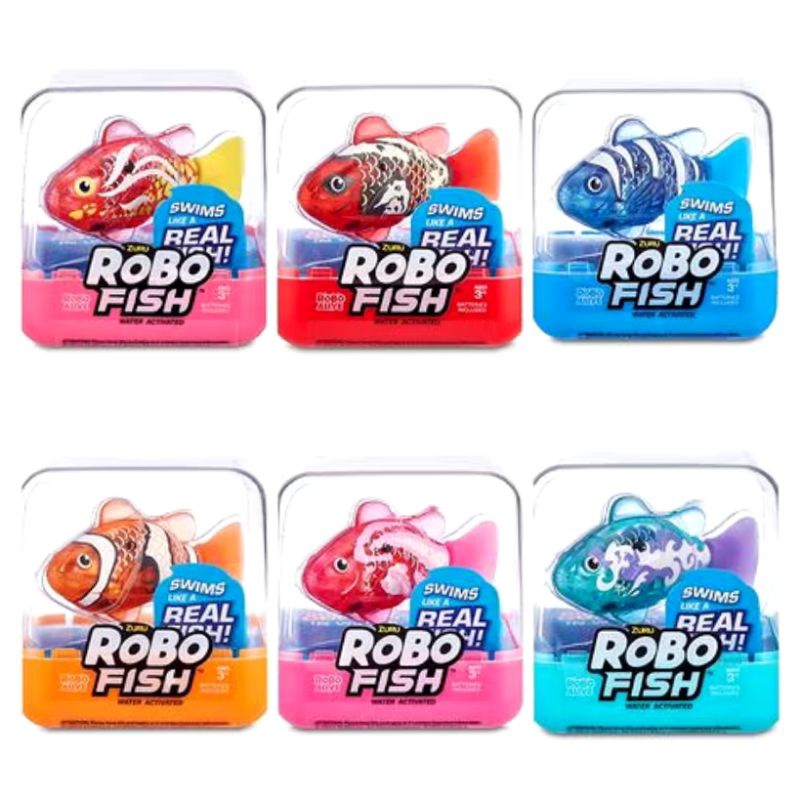 Zuru Robo fish pet alive series 2 original change color