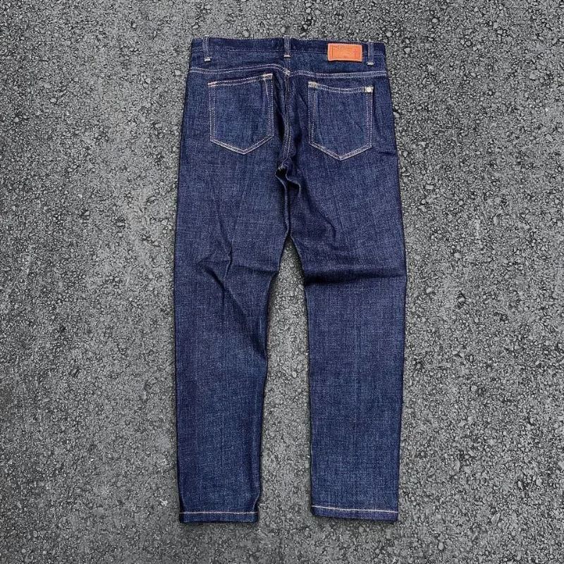 MODNINE DENIM RAW INDIGO BLUE JEANS