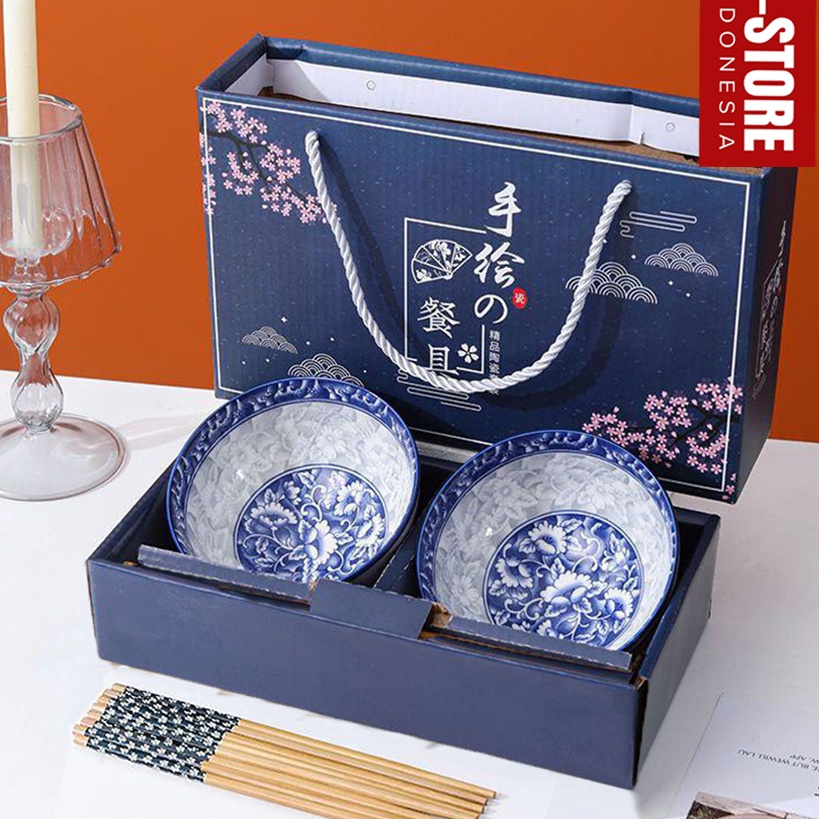 77 Hampers Mangkok Gift Box Bowl Set 2Bowl Piring Mangkok Set Hampers Lebaran Hampers Gift Wedding M