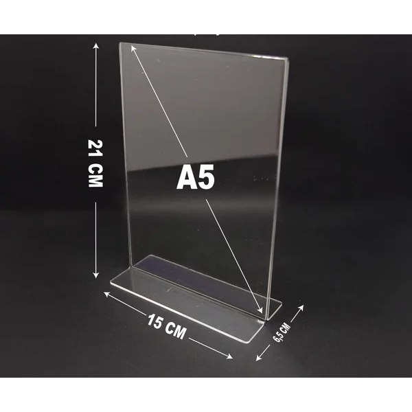 

Akrilik Tent Holder T + Cetak Ulang QRIS Satu Sisi / Cetak Ulang Kode Pembayaran