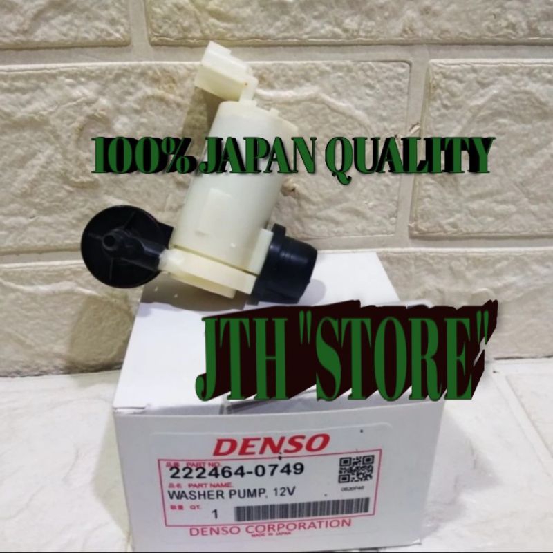 WASHER PUMP DENSO - MOTOR POMPA AIR WIPER NISSAN SERENA C24 / SERENA C26 / XTRAIL