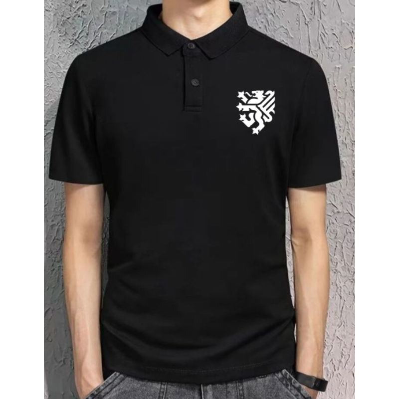 COD Kaos Kerah Polo Singa  Pria Dewasa/Kaos Wangki Logo Singa /Kaos Polo Shirt Singa