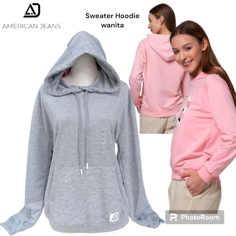 Sweater Hoodie American jeans dewasa