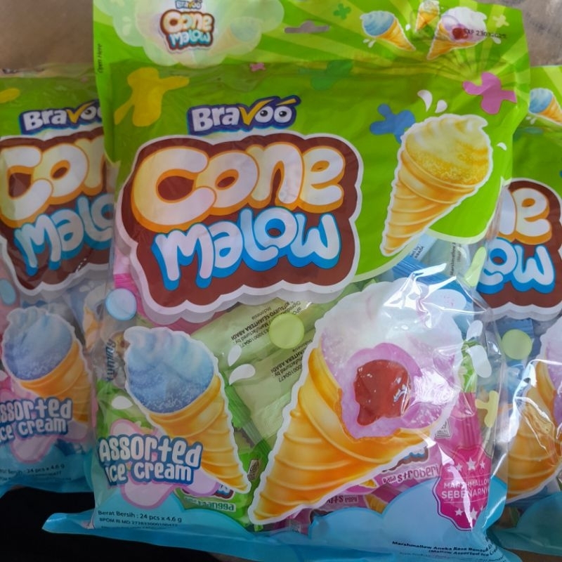 

conemelow marshmelow 1pack isi 24pcs