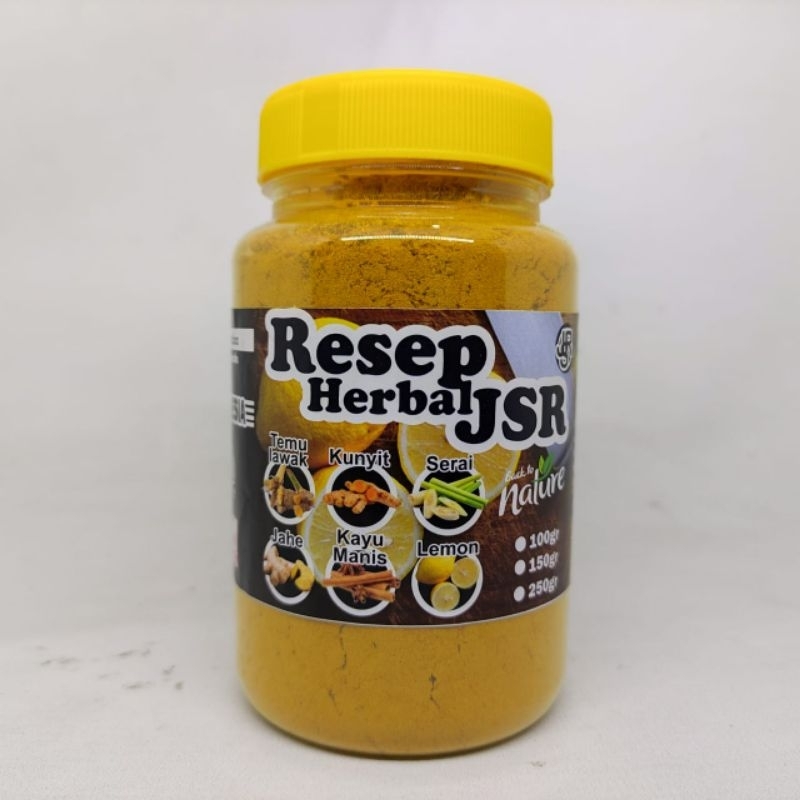 

(GROSIR) Resep Herbal JSR 150g inspirasi dr Zaidul Akbar. berbahan Temulawak, Kunyit, Serai, Jahe, Kayu Manis, Lemon