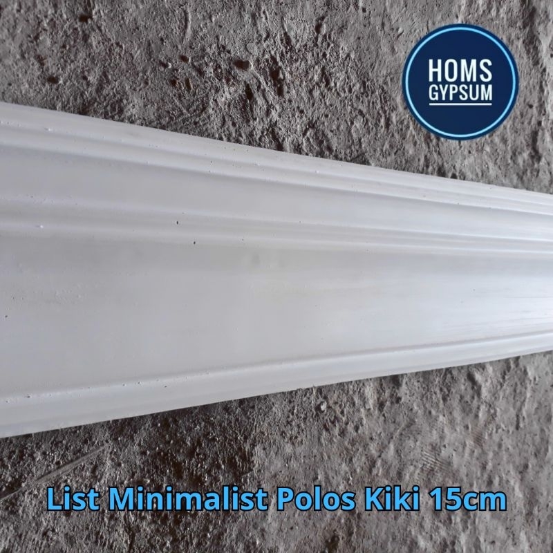 List Gypsum Polos Minimalis Kiki 15cm