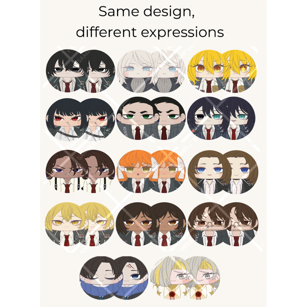 [FANMERCH] Limbus Company Bun Keychain