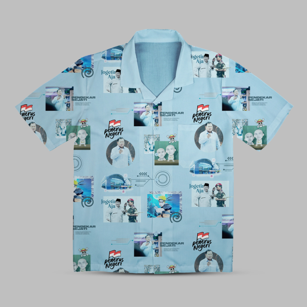 Official Merchandise - Kemeja Pendekar Sejati Prabowo Gibran