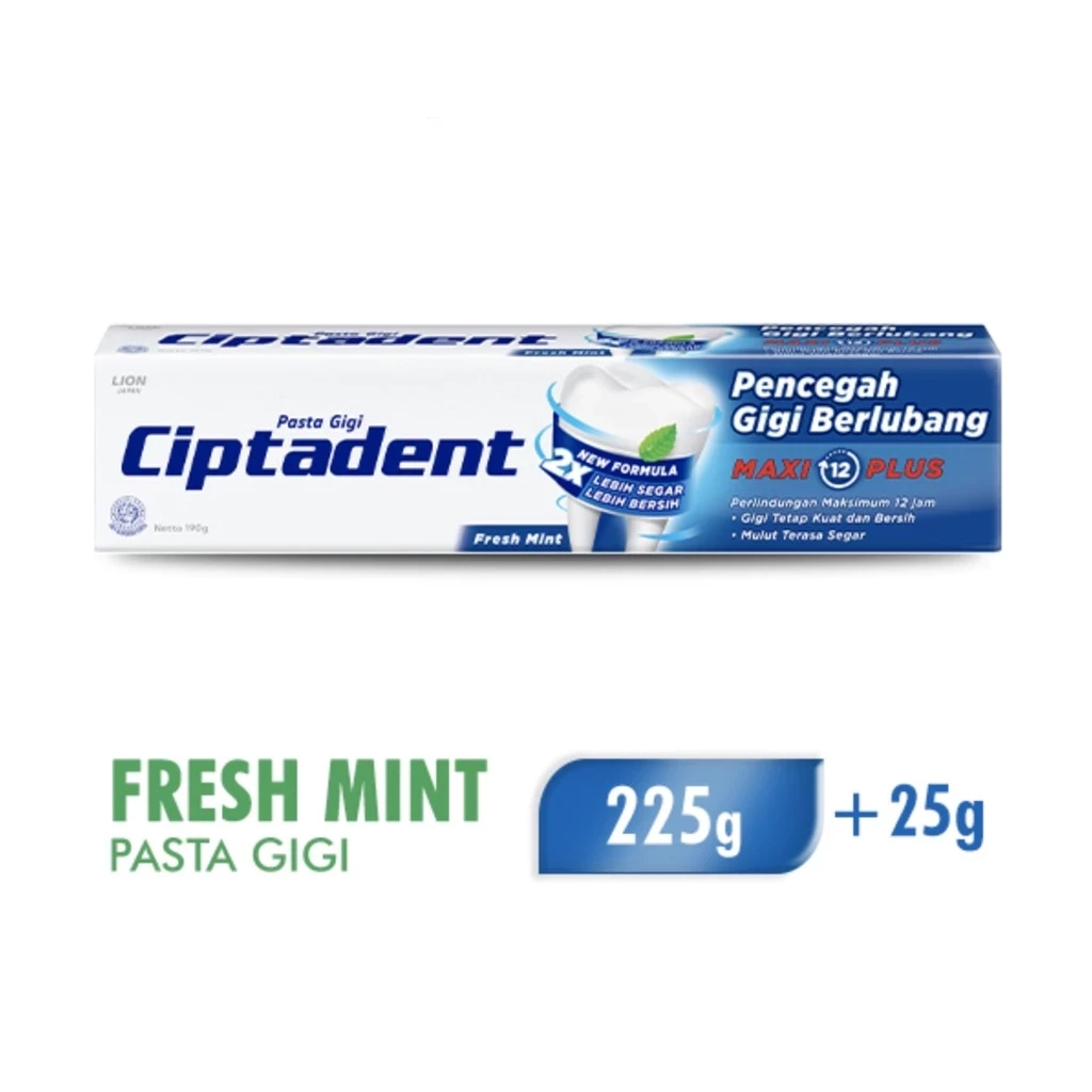 CIPTADENT JUMBO 225+25 GRAM / ODOL