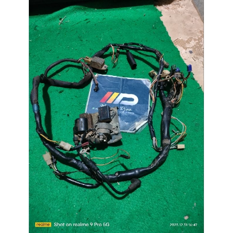 Kabel body set CDI kiprok coil Suzuki rc100 bravo original second