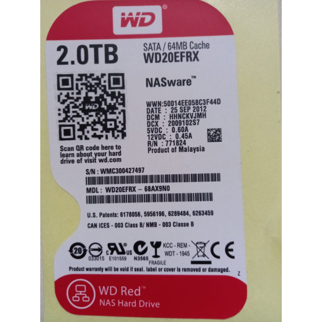 

stiker kromo hardisk buat pc wd red