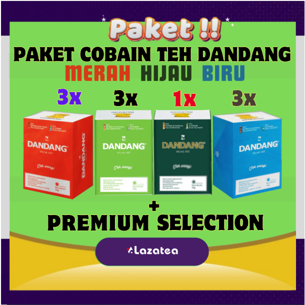 

Paket Cobain Teh Wangi Cap Dandang Dapet All Varian Rasa Teh Premium Selection