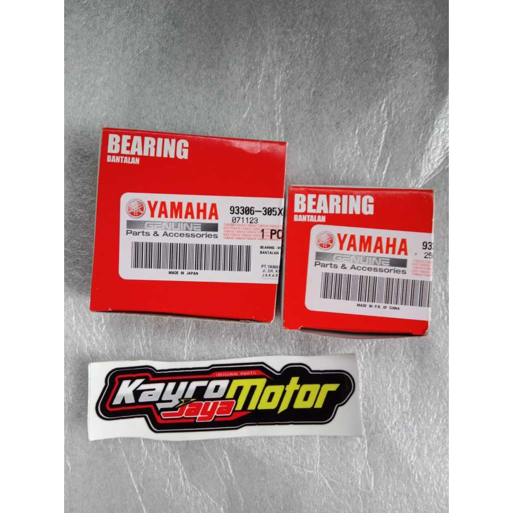 BEARING LAHER KRUK AS RX KING JUPITER VEGA CRYPTON ASLI ORIGINAL YAMAHA