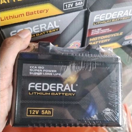 AKI LITHIUM BATTERY FEDERAL 12V 5AH