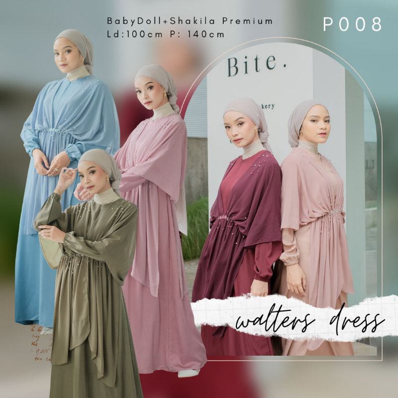WALTERS DRESS MUSLIMAH GAMIS PESTA BRIDESMAID