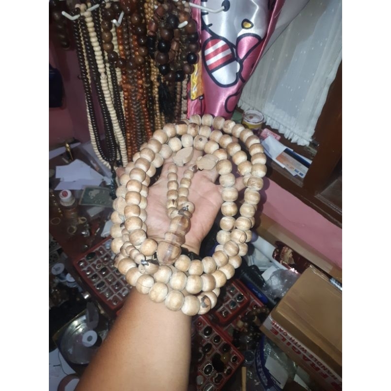 tasbih kayu kaboa sancang 22mm