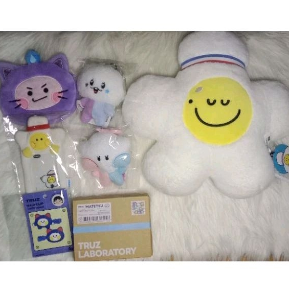 Truz Official Line Friends Chilli Pouch Romy Cahol Face Cushion Matetsu Minini Standing Doll Som BC 