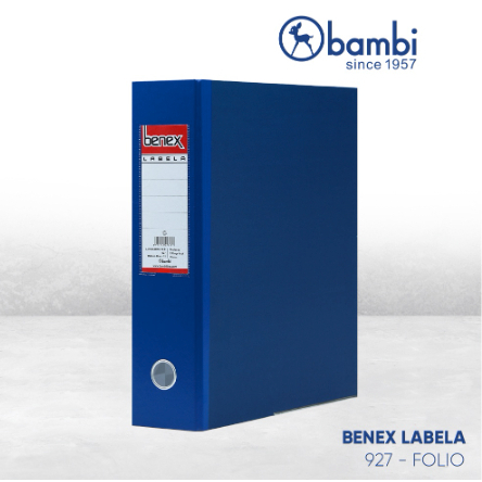 

Benex Labela Ordner Folio JUMBO SIZE 75 mm Lever Arch File kode 927