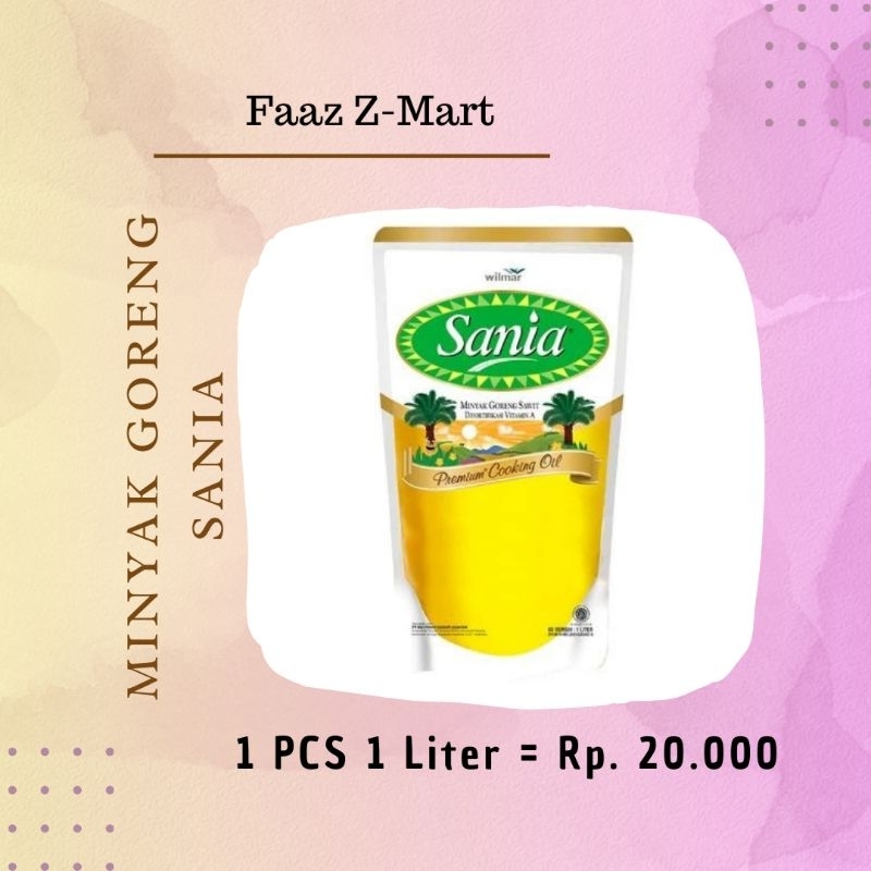 

Minyak Goreng Sania 1 Liter