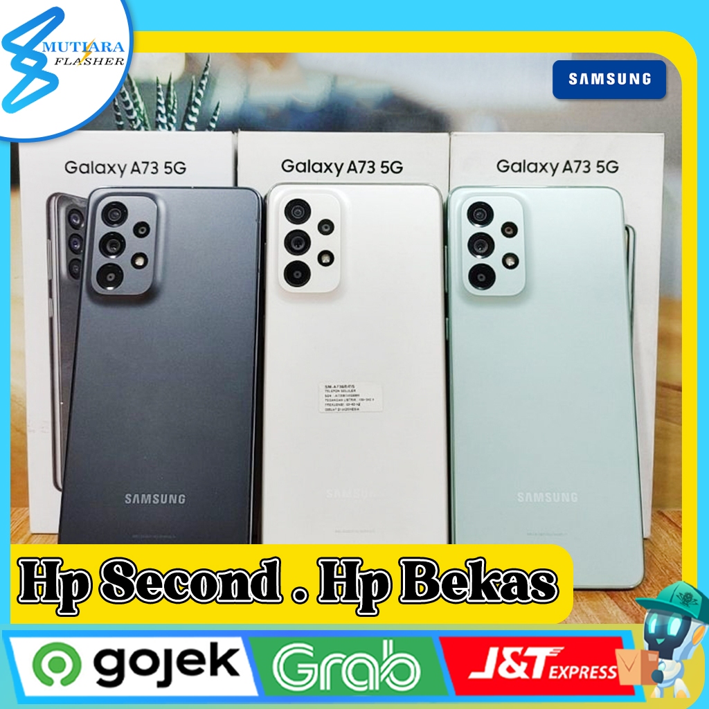 Samsung A73 5G Ram 8/128GB | Ram 8/256GB Second Original