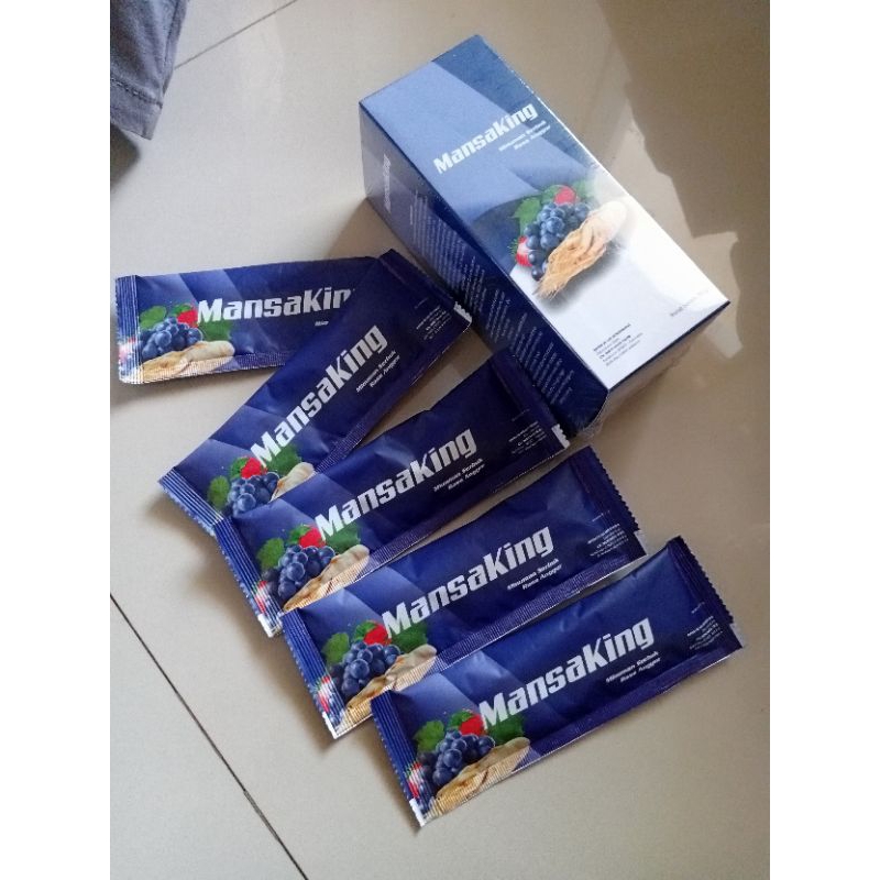 

MANSA KING MINUMAN PENAMBAH KUAT STAMINA PRIA
