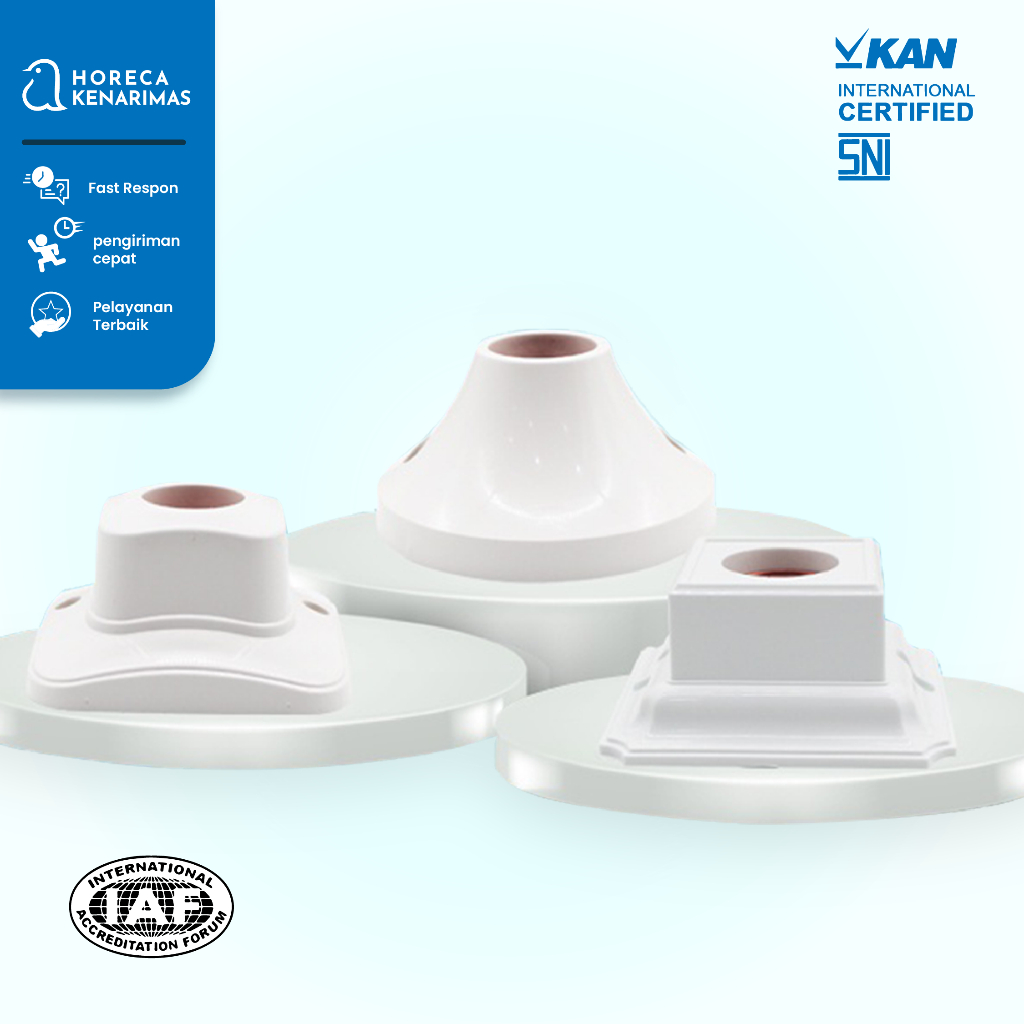 Fitting Lampu Plafon / Fitting Plafon Segi / Fitting Plafon Oval / Fitting Plafon Bulat E27