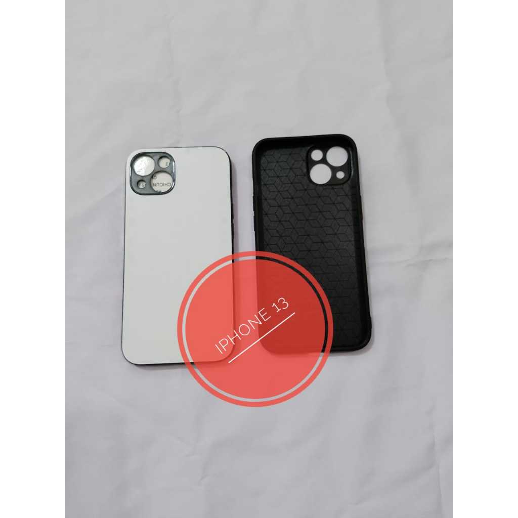 Casing Polos 2D Softcase TPU Rubber Plat Sublim Case iPhone 13