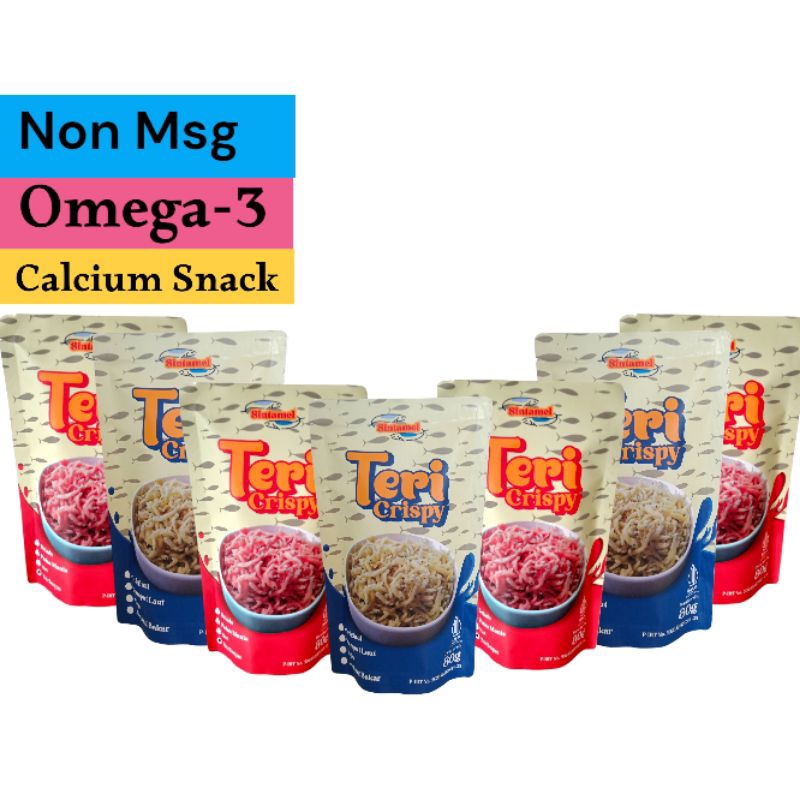 

TERI CRISPY NON MSG MPASI SNACK TERI KRISPI ANCHOVY CRUNCHY
