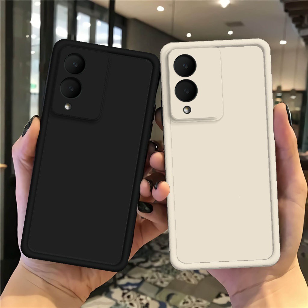 Softcase Silikon Polos DO Terbaru - Case Hp For Vivo Y17S - Softcase DO Vivo Y17s - Silikon Polos Y1