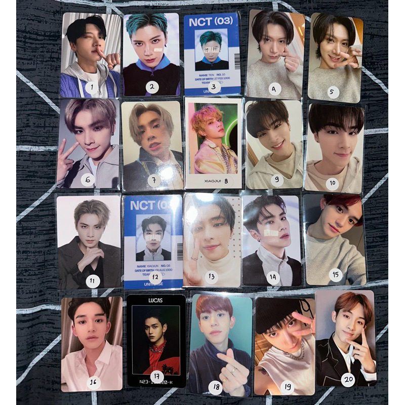 {Ready Stock} Clearance Sale WayV NCT Official PC Ten, Xiaojun, Winwin, Lucas Phantom Universe Our H