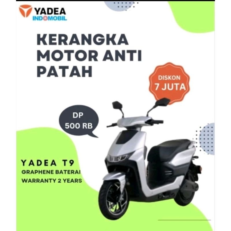 YADEA T9 Motor Listrik subsidi khusus Kredit