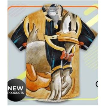 Kemeja Pria Premium - Donald Duck Funny Series