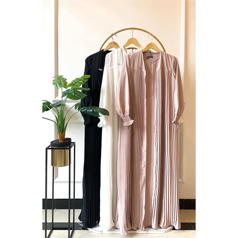 Hajar dress Zalifa/ dress umroh zalifa/ dress terbaru