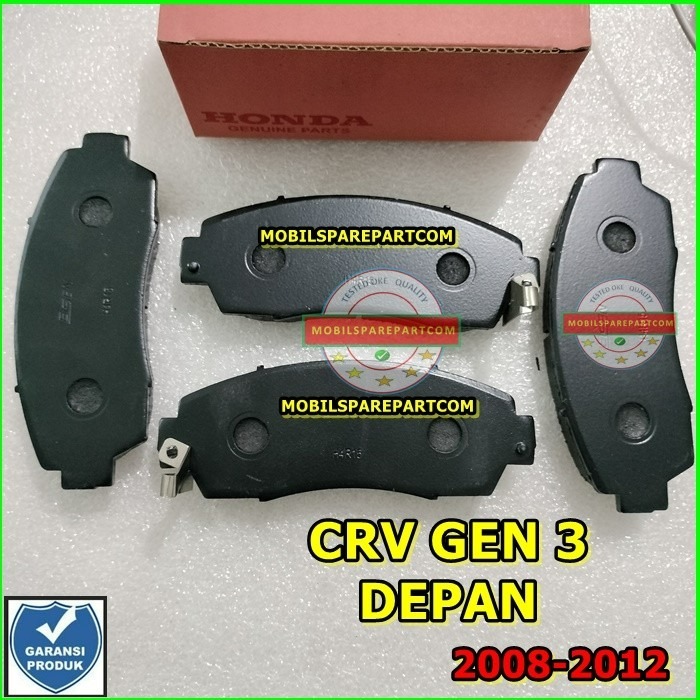 BRAKEPAD KAMPAS REM DEPAN HONDA CRV GEN 3 2008 2009 2010 2011 2012