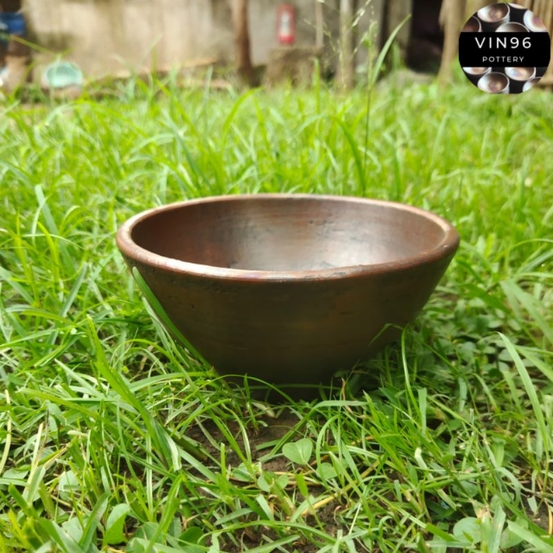 Mangkuk D14cm gerabah tanah liat