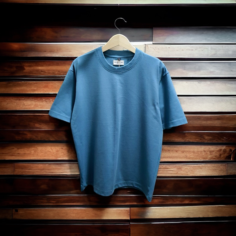 ITworks HeavyWeight Cotton T-Shirt Blue Stone