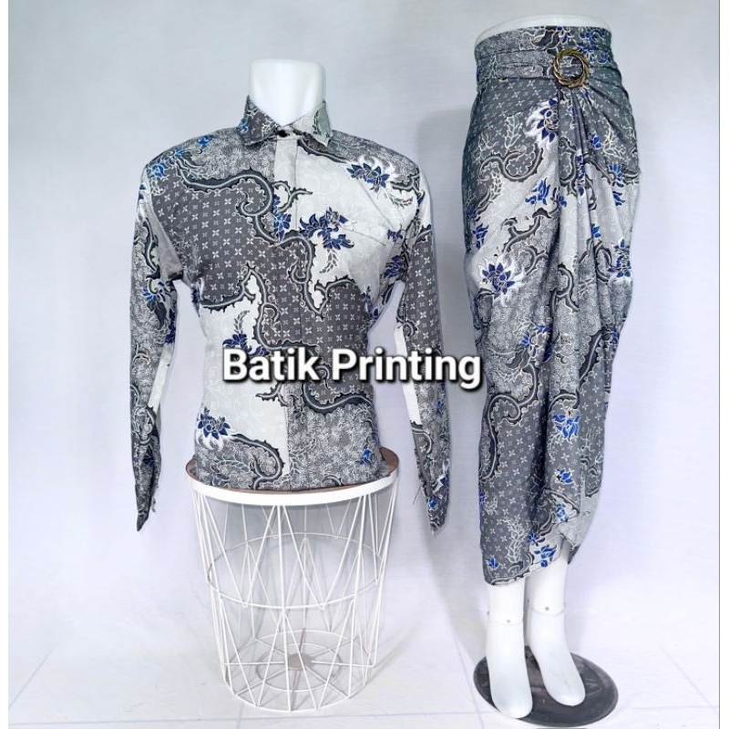 Batik couple pasangan /Batik pria/Batik wanita/Batik jemputan solo/Batik couple /Batik pria lengan p