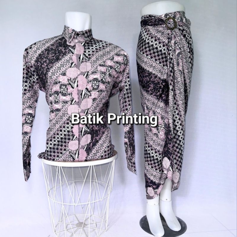 Toko batik printing~Batik couple pasangan /Batik pria/Batik wanita/Batik jemputan solo/Batik couple 