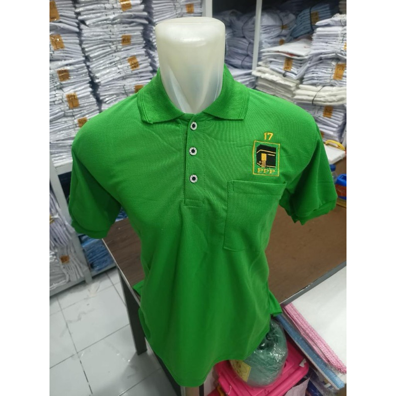 kaos partai ppp (p3), kaos partai kerah, kaos partai p3,