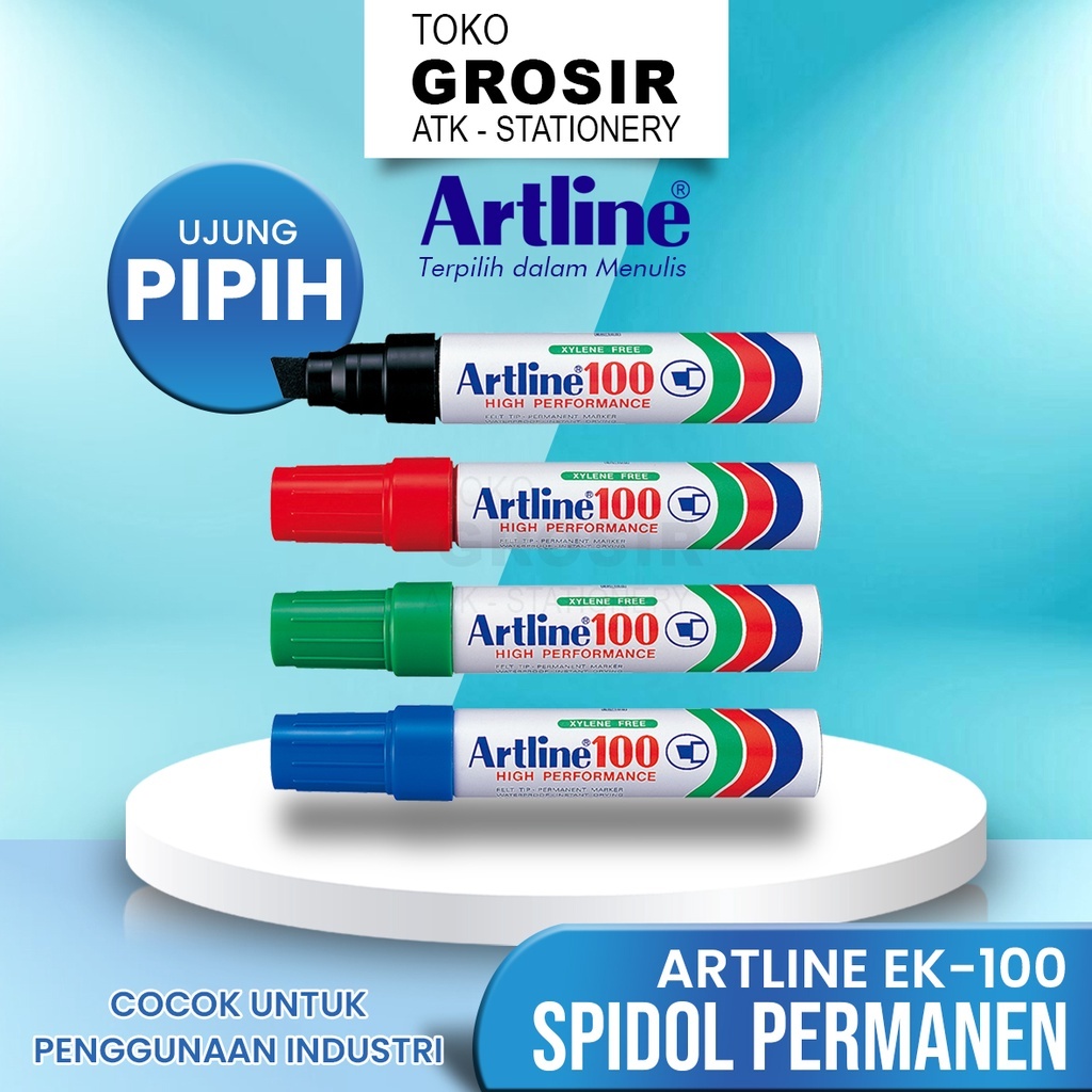 

GROSIR Spidol Permanen Artline EK-100