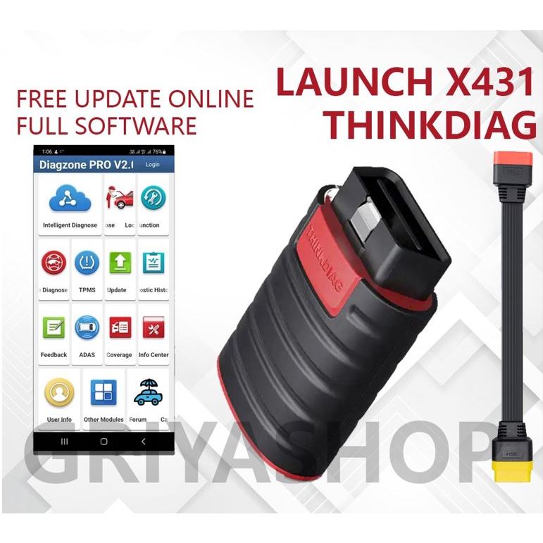 Scanner mobil Launch Thinkdiag Full SOFTWARE - Online