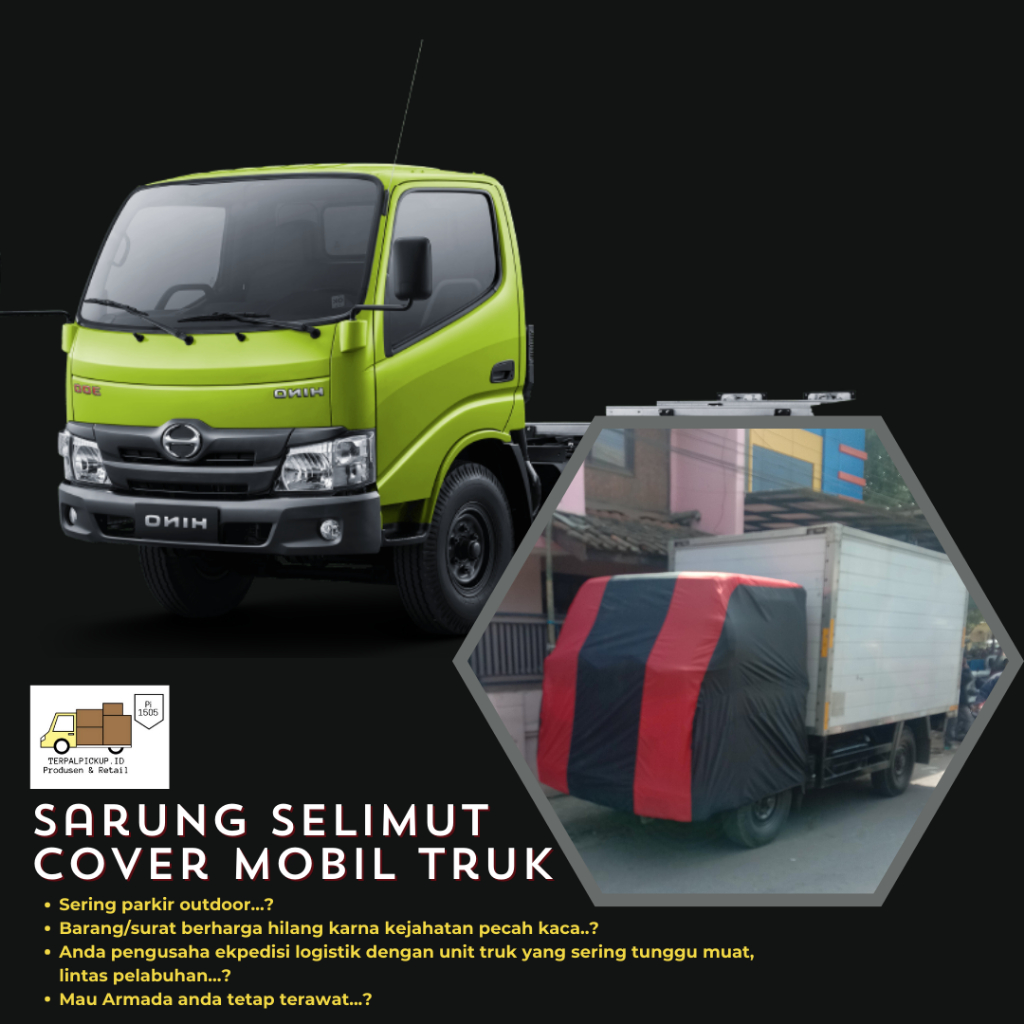 COVER TRUK CANTER MITSUBISHI FUSO COLT DIESEL DOUBLE ENGKEL RAGASA