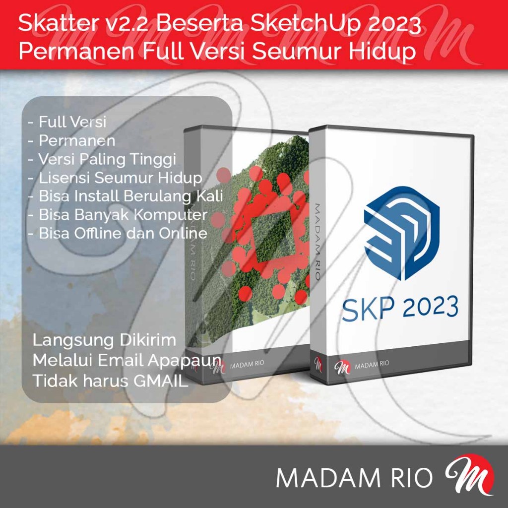 PLUGINS SKATTER 3D SKETCHUP 2023 WIN ARSITEK ARCHITECTURE EXTENSION SKATER PLUGIN