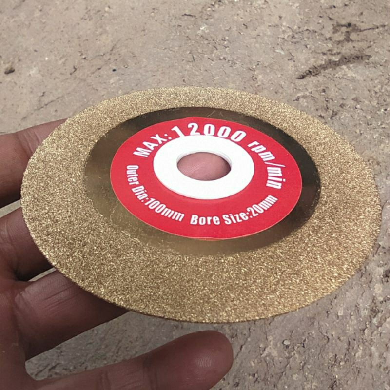 pisau potong kaca poles kaca gerinda pemoles pinggul kaca mata gerinda 100 mm grinda poles granit ok