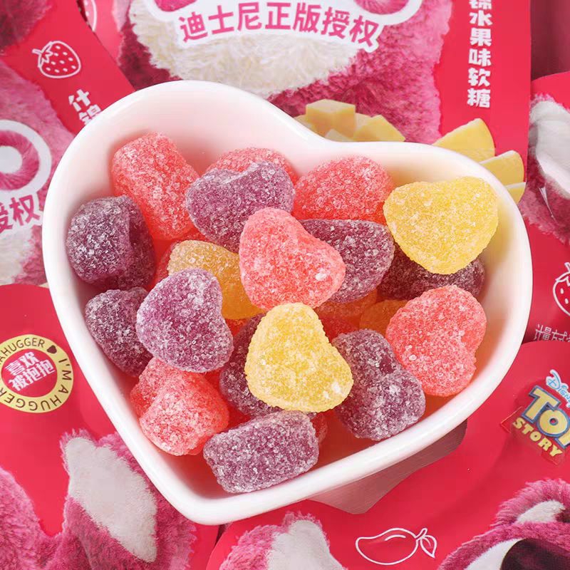 

(HALAL) 迪士尼 草莓熊什锦果味软糖 Permen Gummy Lotso