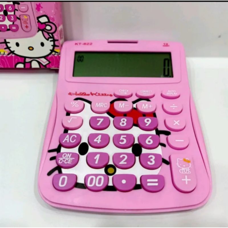 

kalkolator 12 digit hello kitty Kt 622