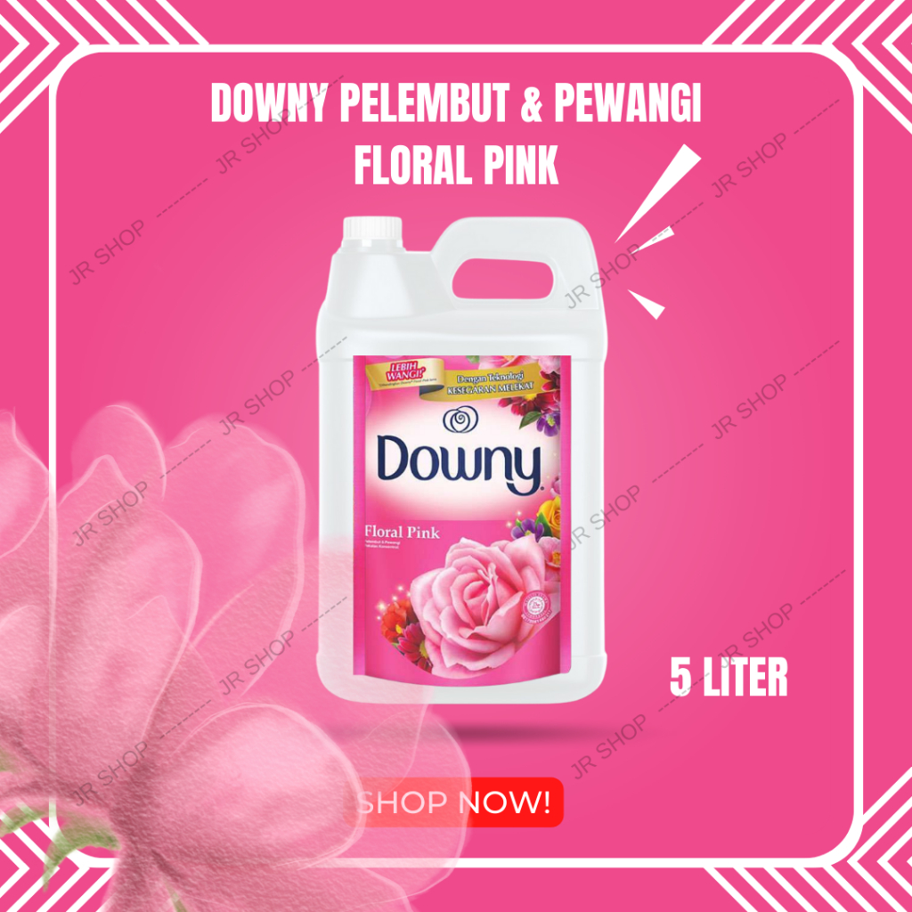 Downy pewangi dan pelembut pakaian Floral Pink 5 Liter | Softener