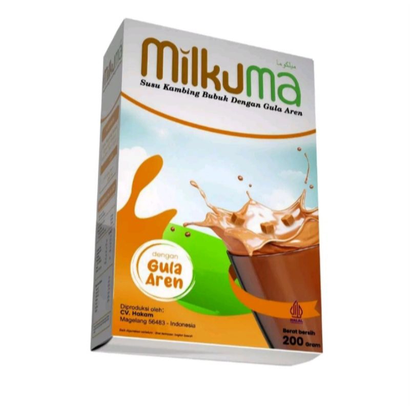 

MILKUMA SUSU KAMBING ETAWA PLUS GULA AREN 200 GRAM SUSU KAMBING ETTAWA