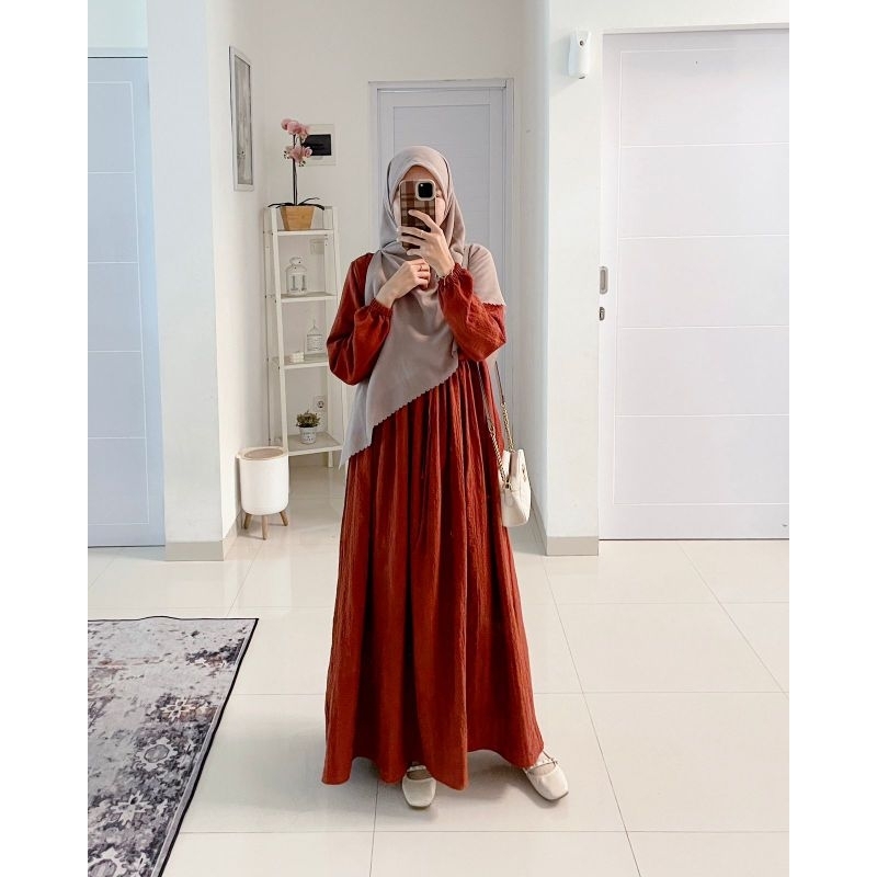 latasha outfit balqis dress